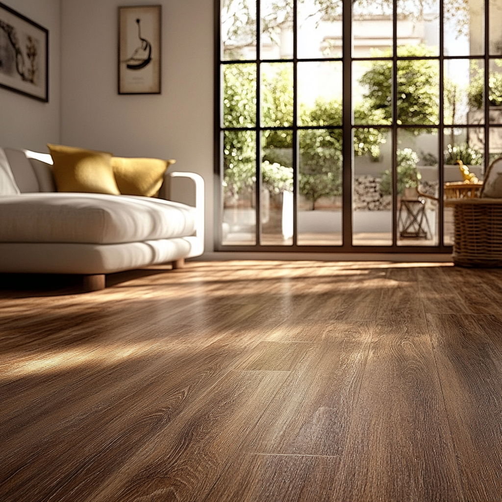 Laminate flooring installed in a Sydney home by Green Home-Expert Flooring